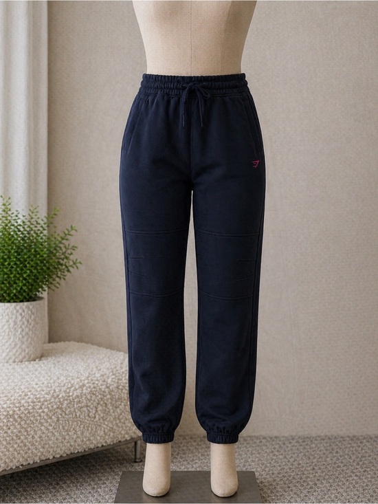 Gymshark Other - Gymshark Black Sweatpants with Red Accent Waistband